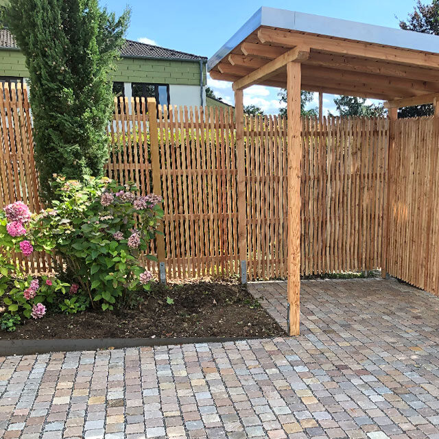 Carport aus Holz